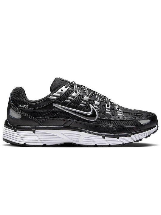 P-6000 Herren Sneakers Black / Black-white-metallic Silver