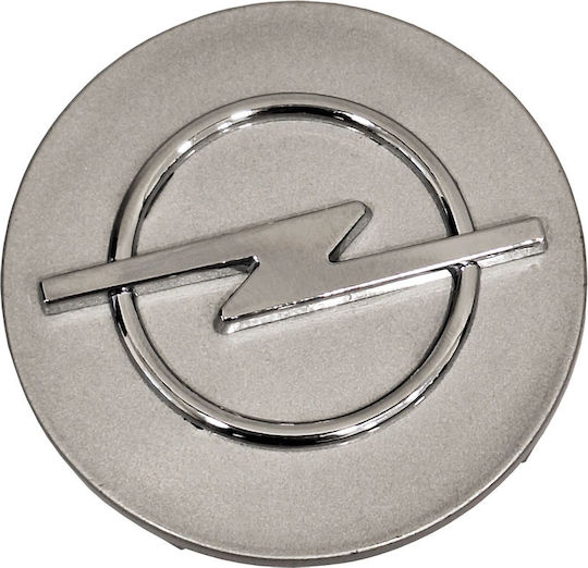 Capac central roată Opel cromat argintiu 64mm 59mm interior 1buc