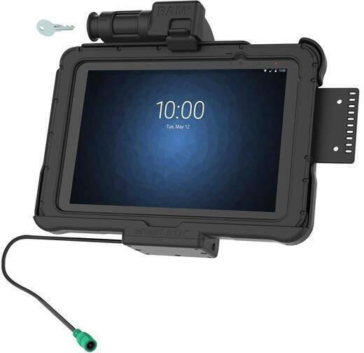 Ram Mounts Gds ключалка с докинг станция с захранване за Zebra Et5x серия 10.1"