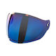 Iridium Blue Visor City 19-2 Iridium Blue Helmets Eteres L-xl-xxl 18500123 Agv