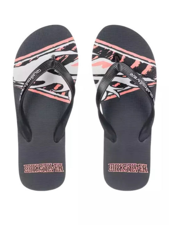 Quiksilver Molokai Slapi Bărbați Flip Flops Negri