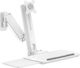 Stație de lucru medicală montată pe perete Blackmount Med02-1 pentru ecrane de 17"-35", max 12 kg