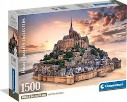 The Mountain Saint Mich Puzzle 2D 1500 Pieces