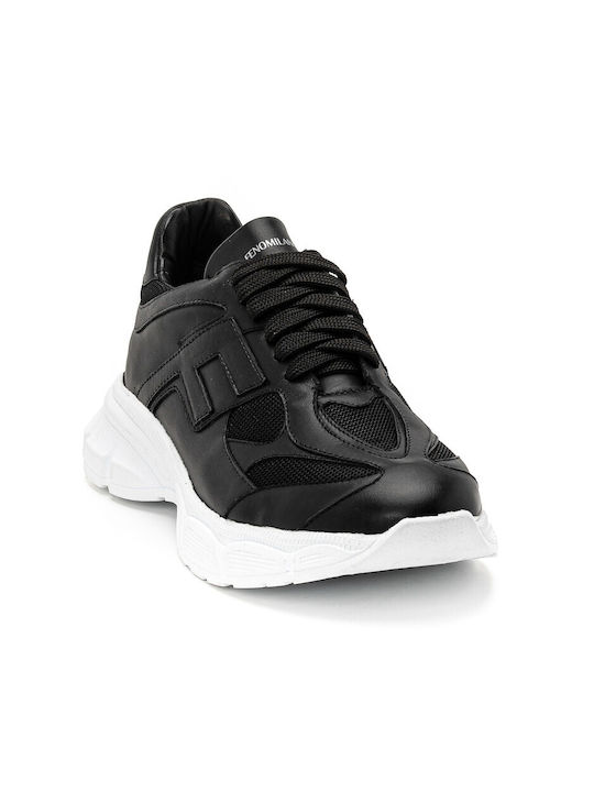 Fenomilano Ανδρικά Sneakers Μαύρα