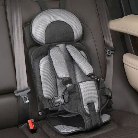 Keep Me Safe Car Seat Protector for Kids Grey-Black