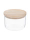5Five General Use Glass Jar with Airtight Lid Transparent 650ml 1 Piece