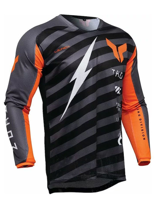Thor Launchmode Men's Jersey Motocross Gray