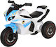 Kids Motorbike Inspired Electric White