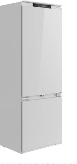 Teka Combină frigorifică încorporată 341lt Total NoFrost Î193xL69xA55cm. Alb RBF 78780 FI WH