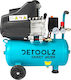 Detoolz Compresor de aer cu Rezervor de aer 24lt