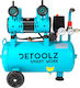 Detoolz Compresor de aer cu Rezervor de aer 24lt