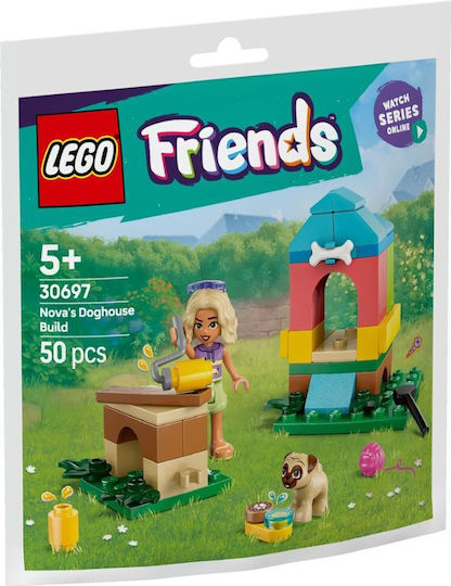LEGO Friends Nova's Doghouse Build Pentru 5+ Ani 50 Bucăți