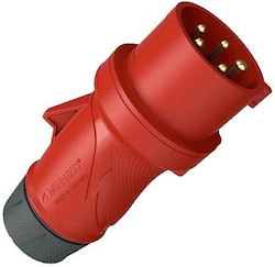 Portable Plug 5p 32a Ip54 400v Mennekes 9326