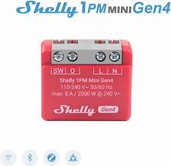 Shelly 1PM Mini Gen4 Smart Switch Wi-Fi, Bluetooth, ZigBee & RF 8A Shelly 1PM Mini Gen4 Smart Switch Wi-Fi, Bluetooth, ZigBee & RF 8A