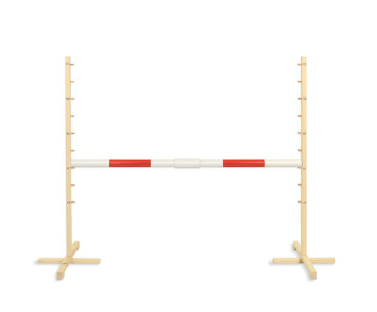 Springhindernis Hobby Horse 160 cm H-120 cm Rote Stange