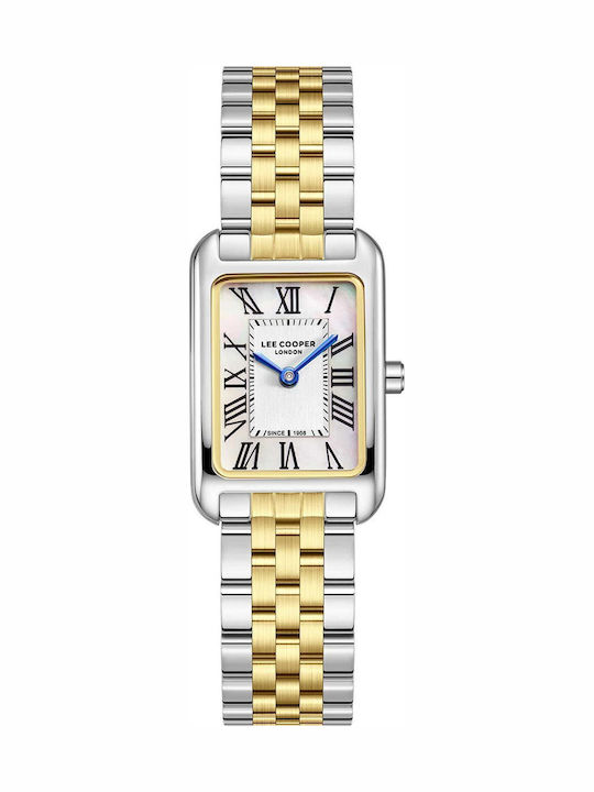 Lee Cooper Women's Watch with Gold Metal Bracelet