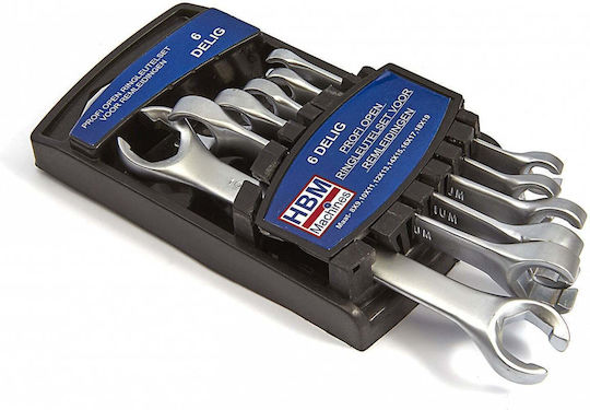 HBM Machines Set de 5 Chei Germane cu Dimensiunea Capetelor de la 8mm la 19mm
