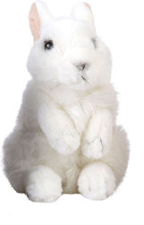 Wild Rabbit Nature De Brenne 18 Cm White Plush Toy
