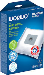Worwo Vacuum Bags Ba4000 1900 Smb01k 4pcs 1502283999