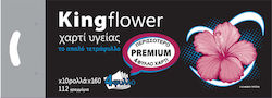 King Flower Toilettenpapier 4-lagig 112g 10 Rollen