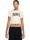Sportswear Γυναικείο Αθλητικό Crop T-shirt Street Sail