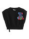 Γυναικείο Crop Top Black