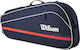 Wilson Team 3 Racket Tennis Bag Blue