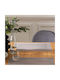 Platzdeckchen Kunststoff Gray 50x35cm 1Stück