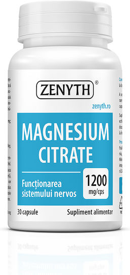 Zenyth Magnesium Citrate 1200mg 30 κάψουλες Original