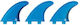 Φινάκια Surf Roam Thruster Fin Set Performer M ...