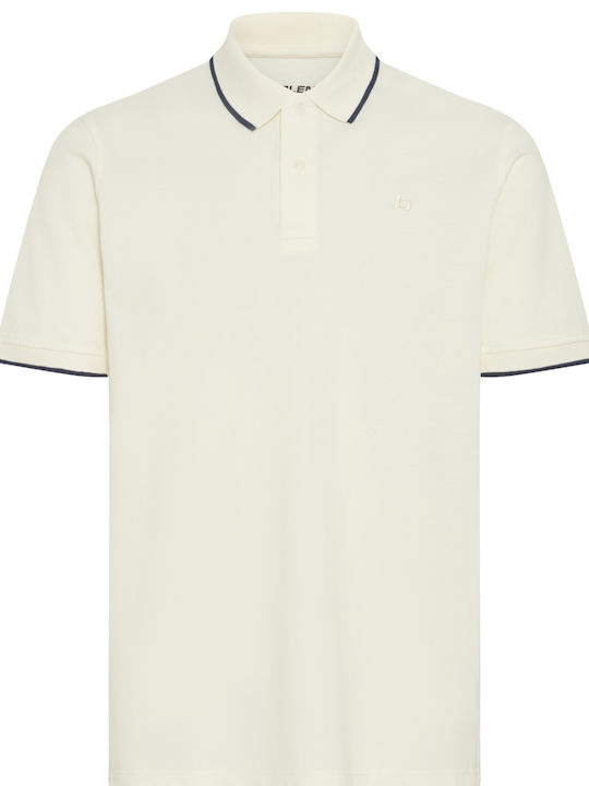 Blend Polo Μπλούζα Snow White, Εκρού