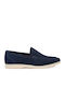 Men's Suede Loafers Blue