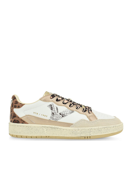 Victoria Sneakers Pentru Femei Alb Bronz Bej 88...