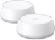 TP-LINK Deco BE25 v2 WiFi Мрежа на мрежови точки Точка за достъп Wi-Fi 7 Двулентов (2.4 и 5GHz) в Двоен комплект