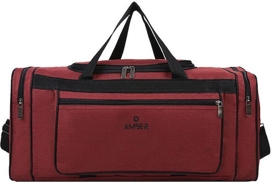 Amber Sack Voyage 65lt Burgundy Fabric L68xW30xH32cm