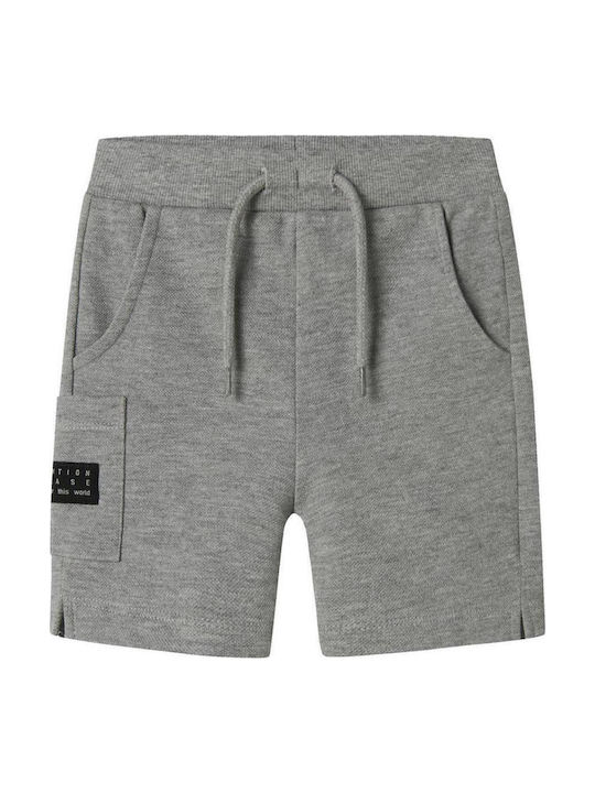 Name It Kids' Shorts/Bermudas Fabric Grey Melange