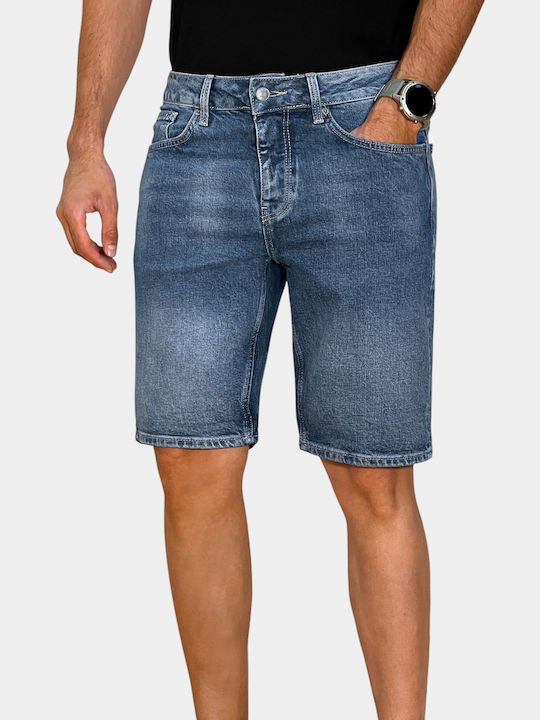 Ανδρική Βερμούδα Τζιν Jeans Blue
