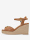 Women's Platform Shoes Tabac Brown