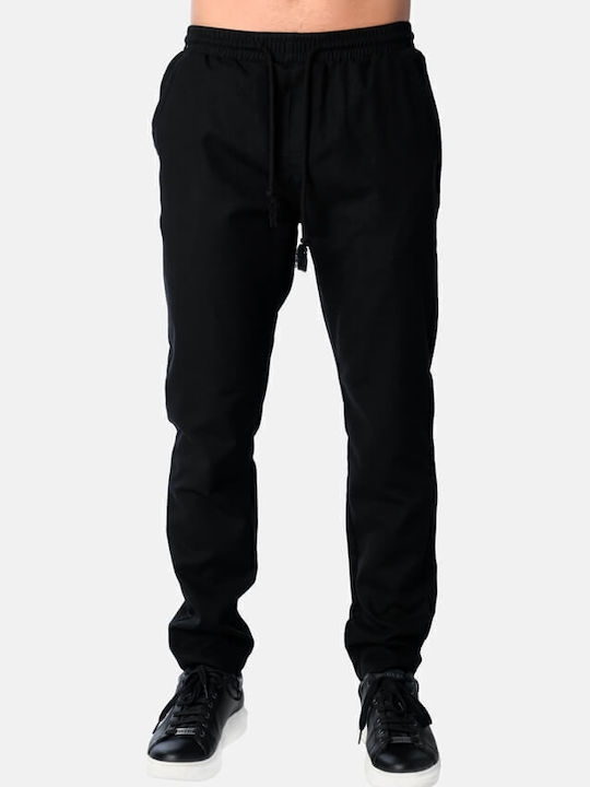 Paco & Co Hose in Entspannter Passform Black