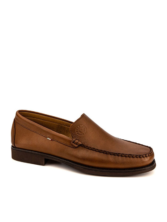 America Δερμάτινα Ανδρικά Loafers σε Ταμπά Χρώμα