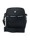 Starcher Herrentasche Schulter / Crossbody Schwarz