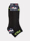 FILA Men's Socks Black 3Pack