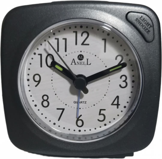 Analog Grey Tabletop Clock