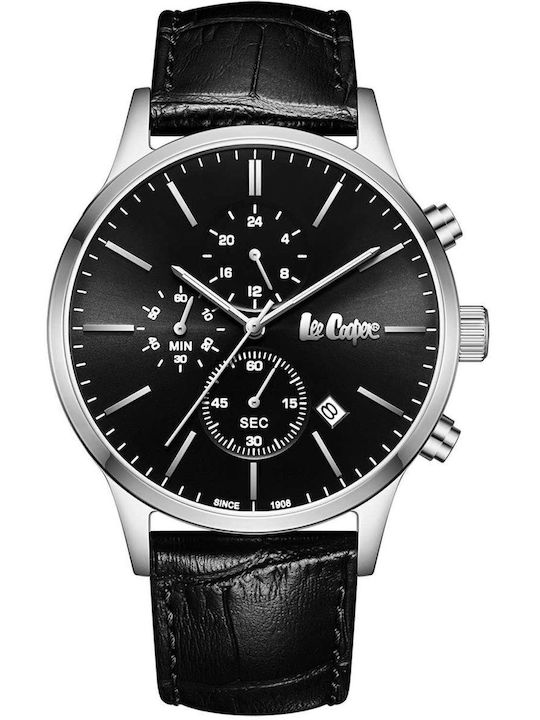 Lee Cooper Watch Battery with Leather Strap