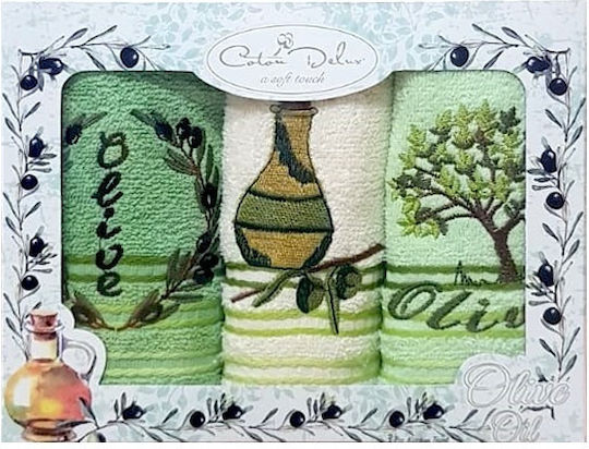 Coton Delux Prosop din 100% Bumbac 30x50cm 3buc
