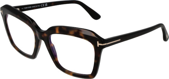 Tom Ford Optical Frame Ft5847-b 052 54 Blue Filter