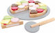 Jabadabado Jabadabado Fast Food Toys Wooden for 2 Plus Years