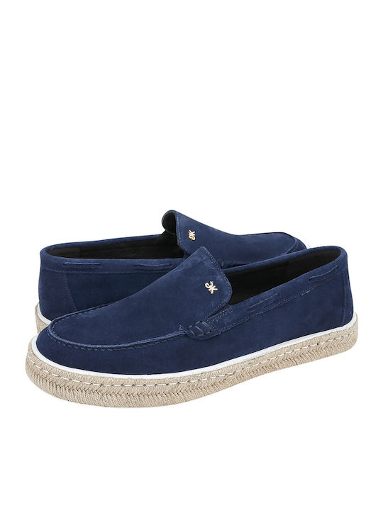 GK Uomo Wildleder Herren Espadrilles in Blau Farbe