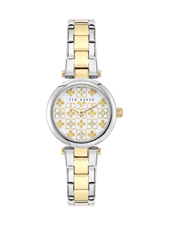 Ted Baker Crystals Women's Watch with Gold Meta...