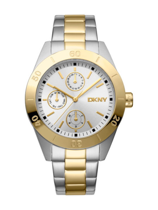 DKNY Nolita Ρολόι Μπαταρίας με Μεταλλικό Μπρασελέ DKNY Nolita Ρολόι Μπαταρίας με Μεταλλικό Μπρασελέ